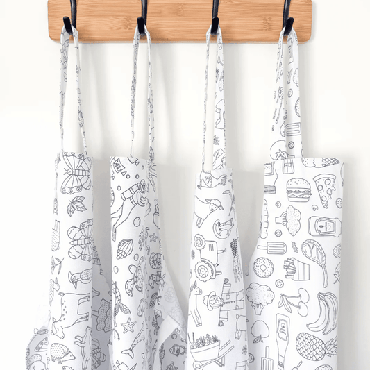 Mini + Me Apron Bundle 🖍️ - - Colour Me Kids