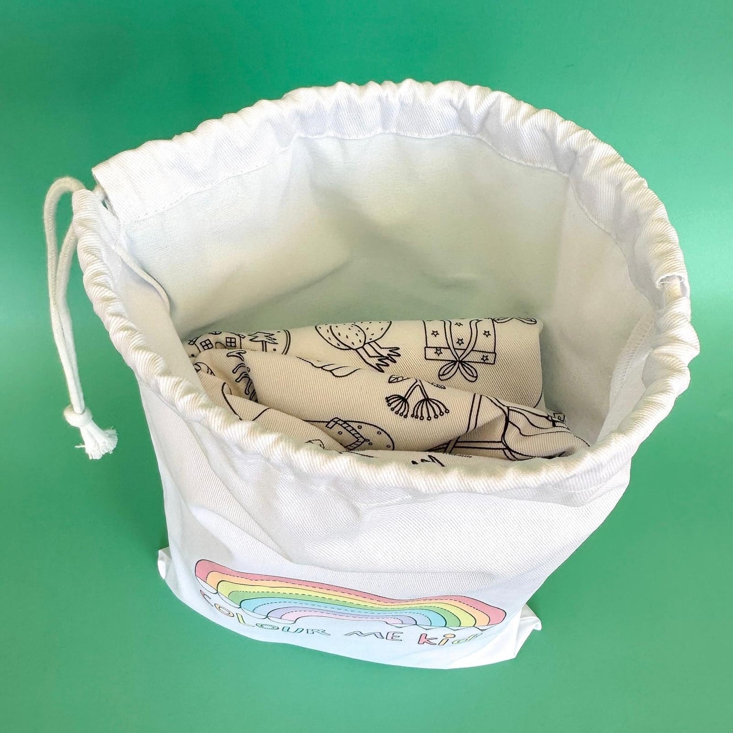 Tablecloth Storage Bag 🖍️ - TCSTORAGERAINBOW - Colour Me Kids