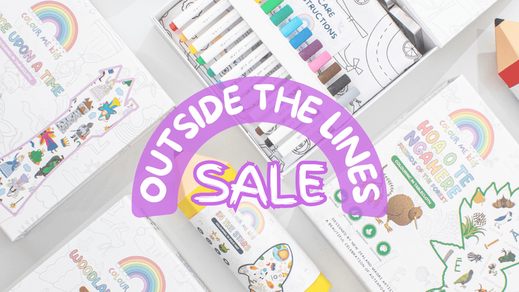 Outside the Lines Sale - Colour Me Kids