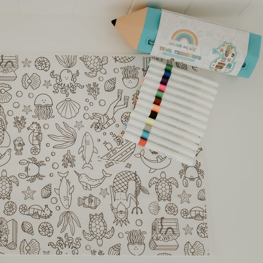 Washable, Reusable Colouring-In Solo Mats ON PRE-ORDER