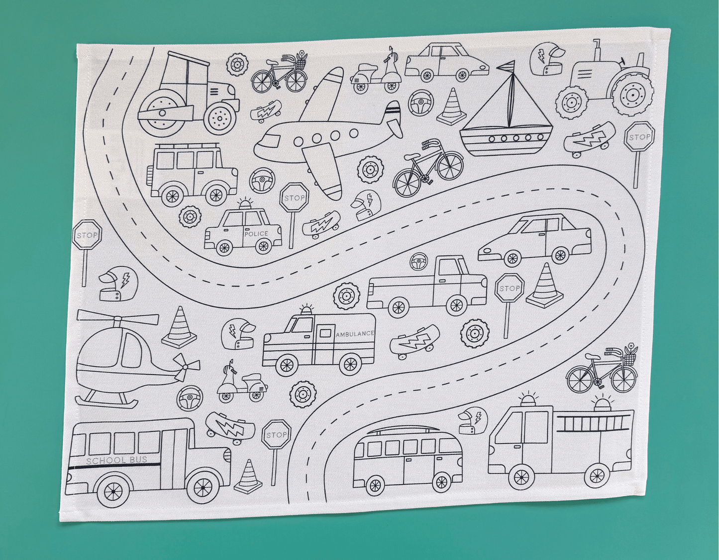 MYSTERY TRIO - Perfectly Imperfect Solo Mats 🖍️ - AU-SOLO-MYSTERY-TRIO - Colour Me Kids