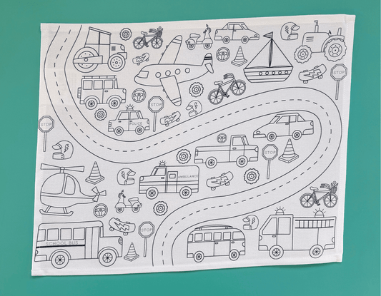 MYSTERY TRIO - Perfectly Imperfect Solo Mats 🖍️ - AU-SOLO-MYSTERY-TRIO - Colour Me Kids