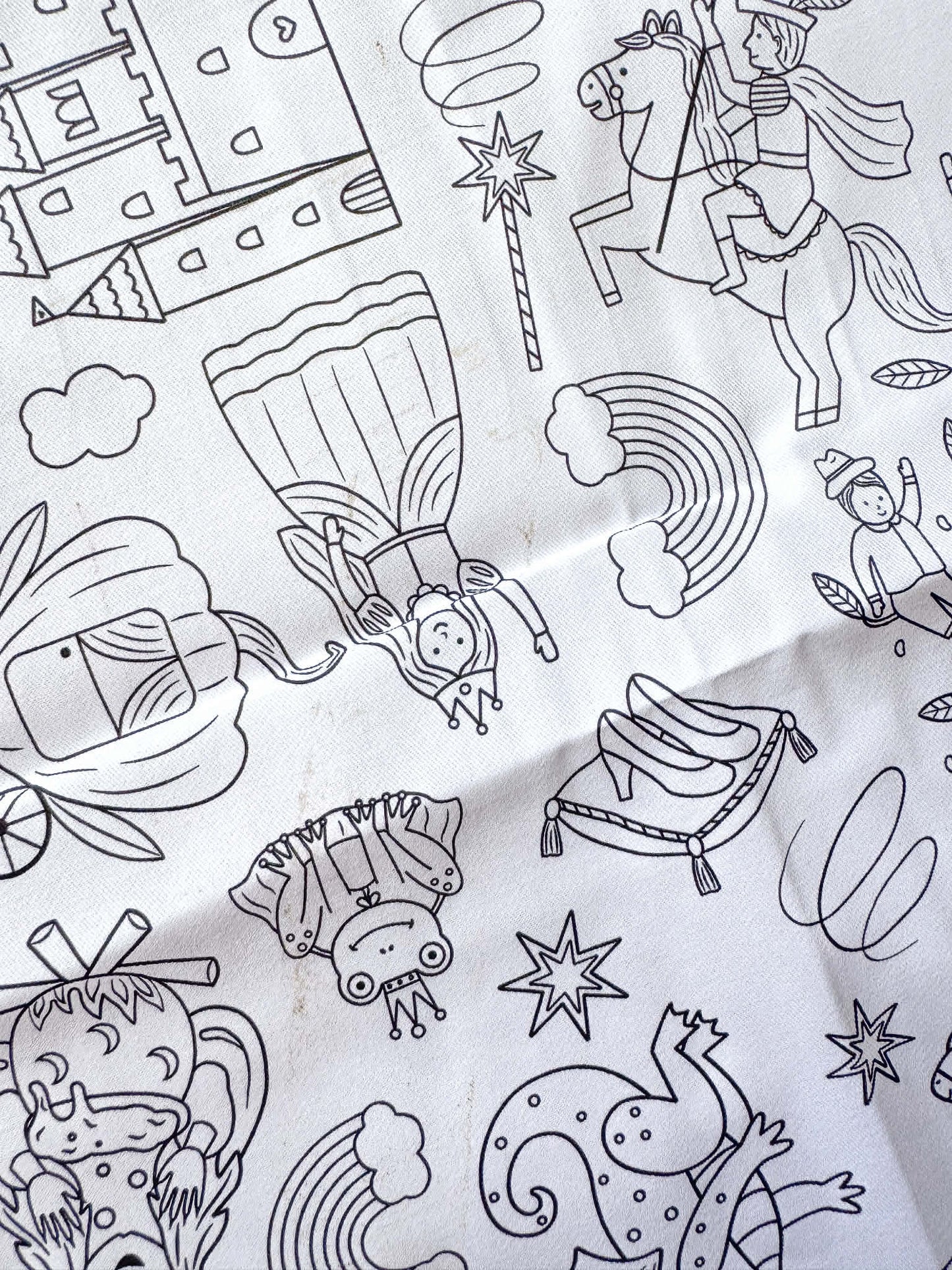 Seconds - Washable Colouring - In Solo Mats -  - Colour Me Kids