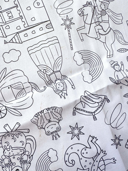 Seconds - Washable Colouring - In Solo Mats -  - Colour Me Kids