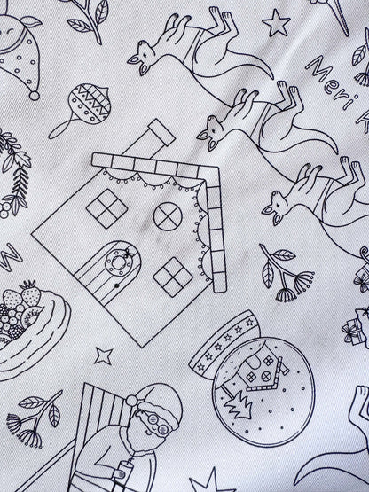 Seconds - Washable Colouring - In Solo Mats -  - Colour Me Kids