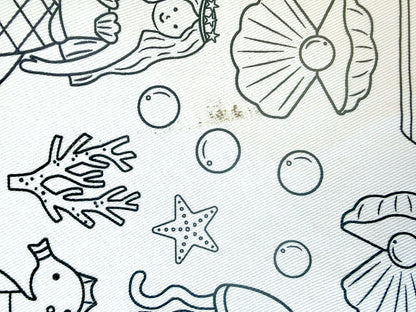 Seconds - Washable Colouring - In Solo Mats -  - Colour Me Kids