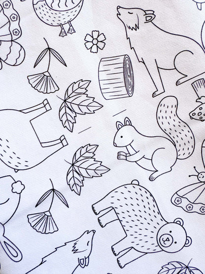Seconds - Washable Colouring - In Solo Mats -  - Colour Me Kids