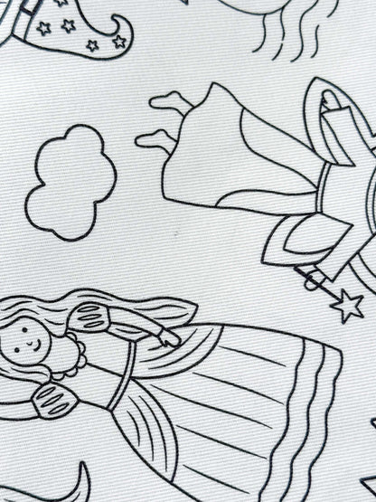 Seconds - Washable Colouring - In Solo Mats -  - Colour Me Kids