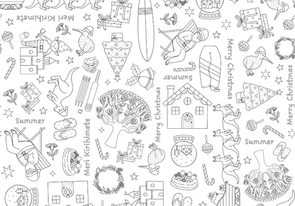 Seconds - Washable Colouring - In Solo Mats -  - Colour Me Kids