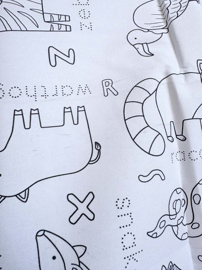 Seconds - Washable Colouring - In Solo Mats -  - Colour Me Kids