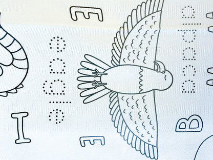 Seconds - Washable Colouring - In Solo Mats -  - Colour Me Kids