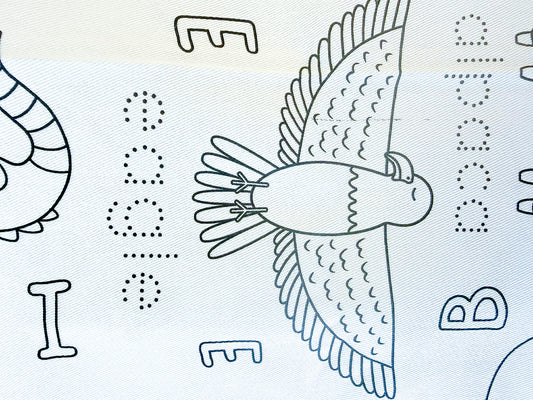 Seconds - Washable Colouring - In Solo Mats -  - Colour Me Kids