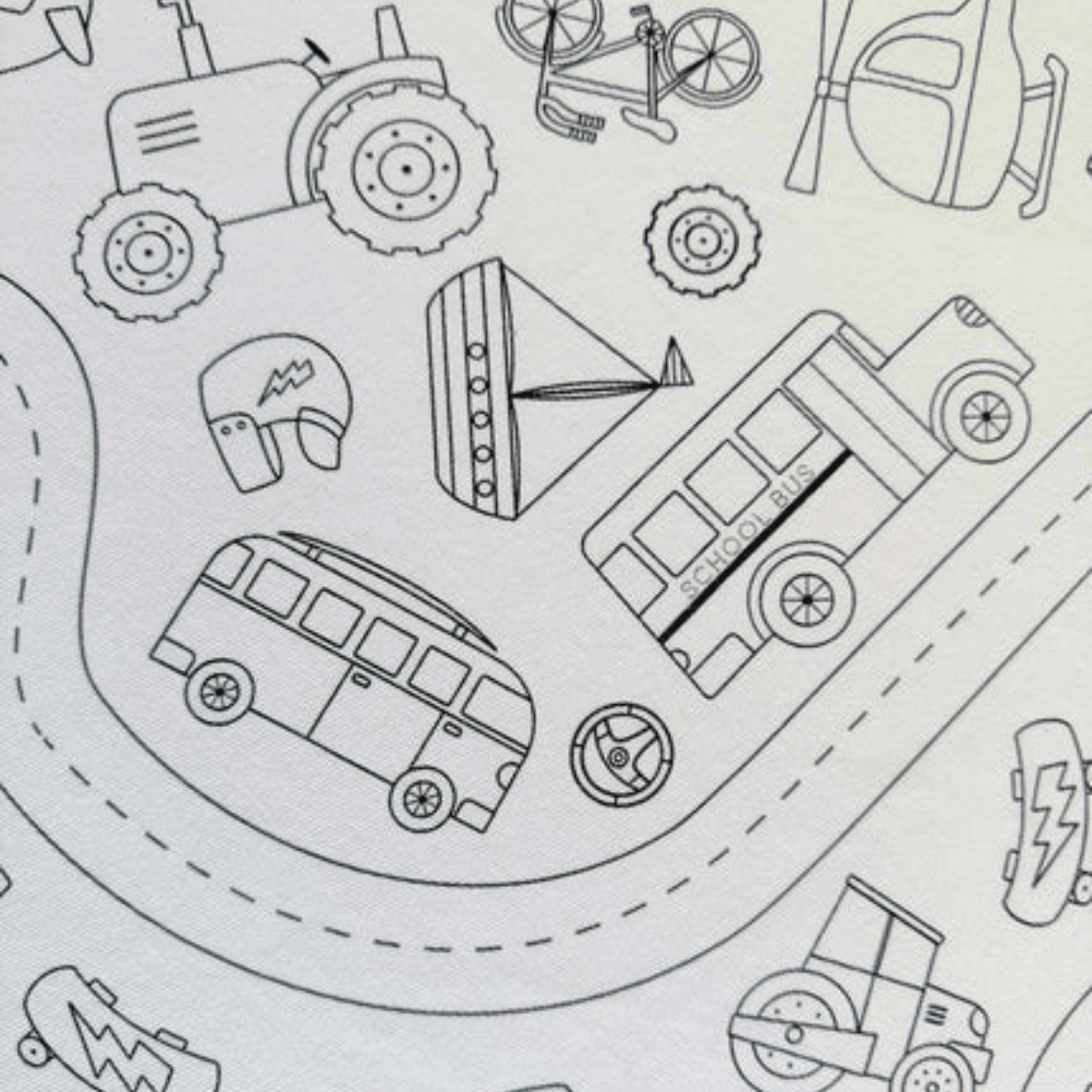 Seconds - Washable Colouring - In Tablecloth Kits 🖍️ -  - Colour Me Kids