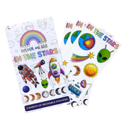 Static Cling Reusable Stickers -  - Colour Me Kids