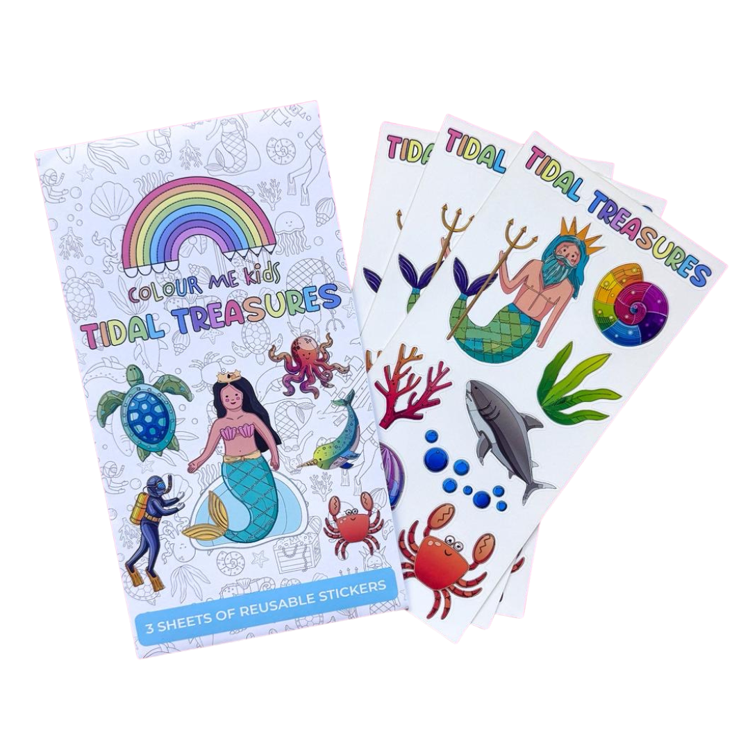 Static Cling Reusable Stickers -  - Colour Me Kids