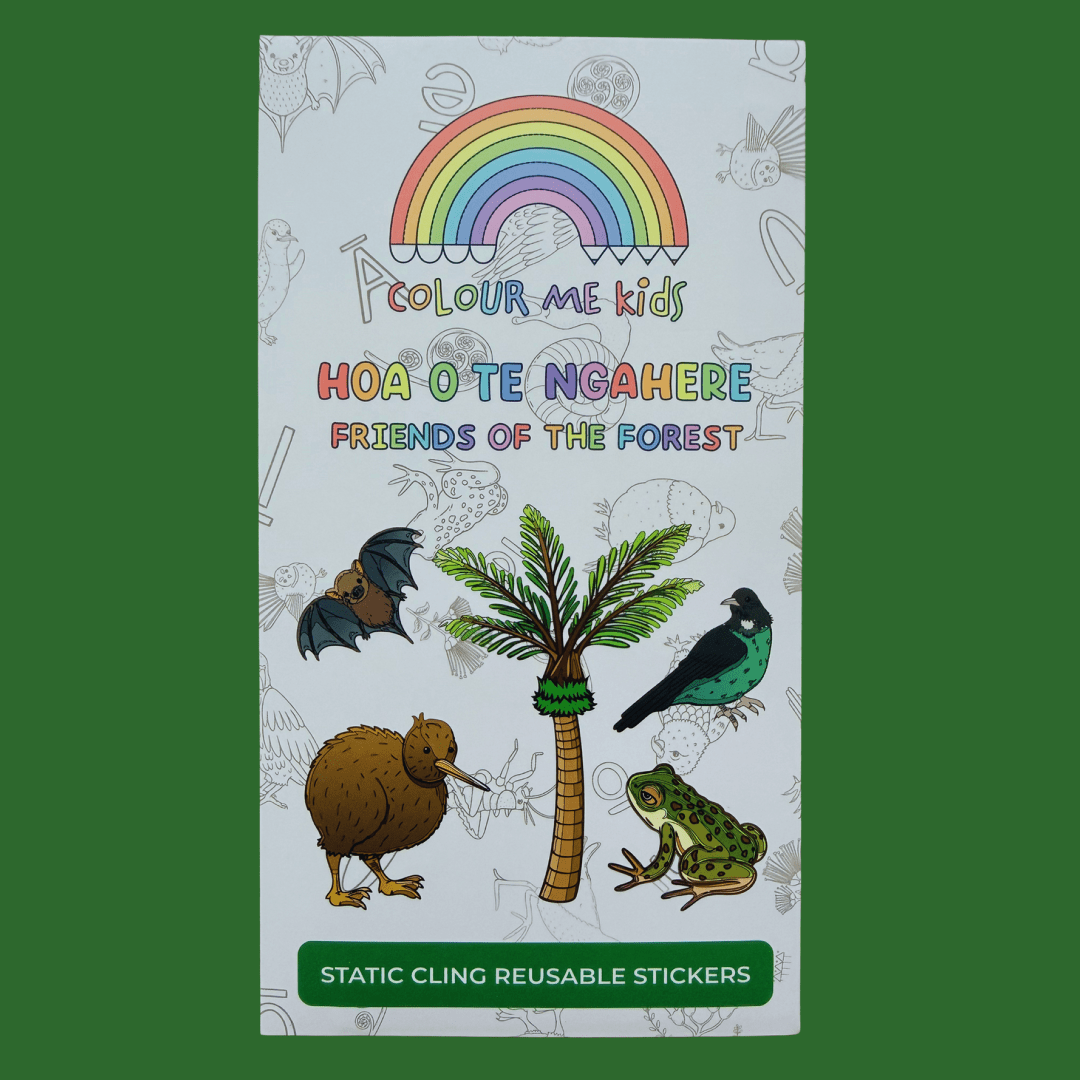 Static Cling Reusable Stickers -  - Colour Me Kids
