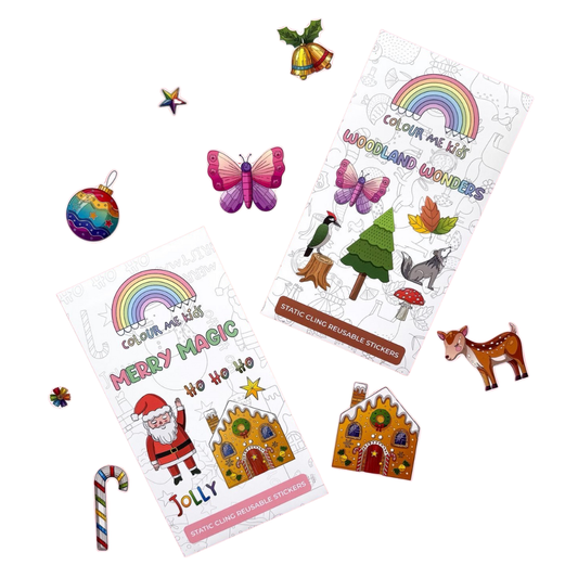 Static Cling Reusable Stickers -  - Colour Me Kids