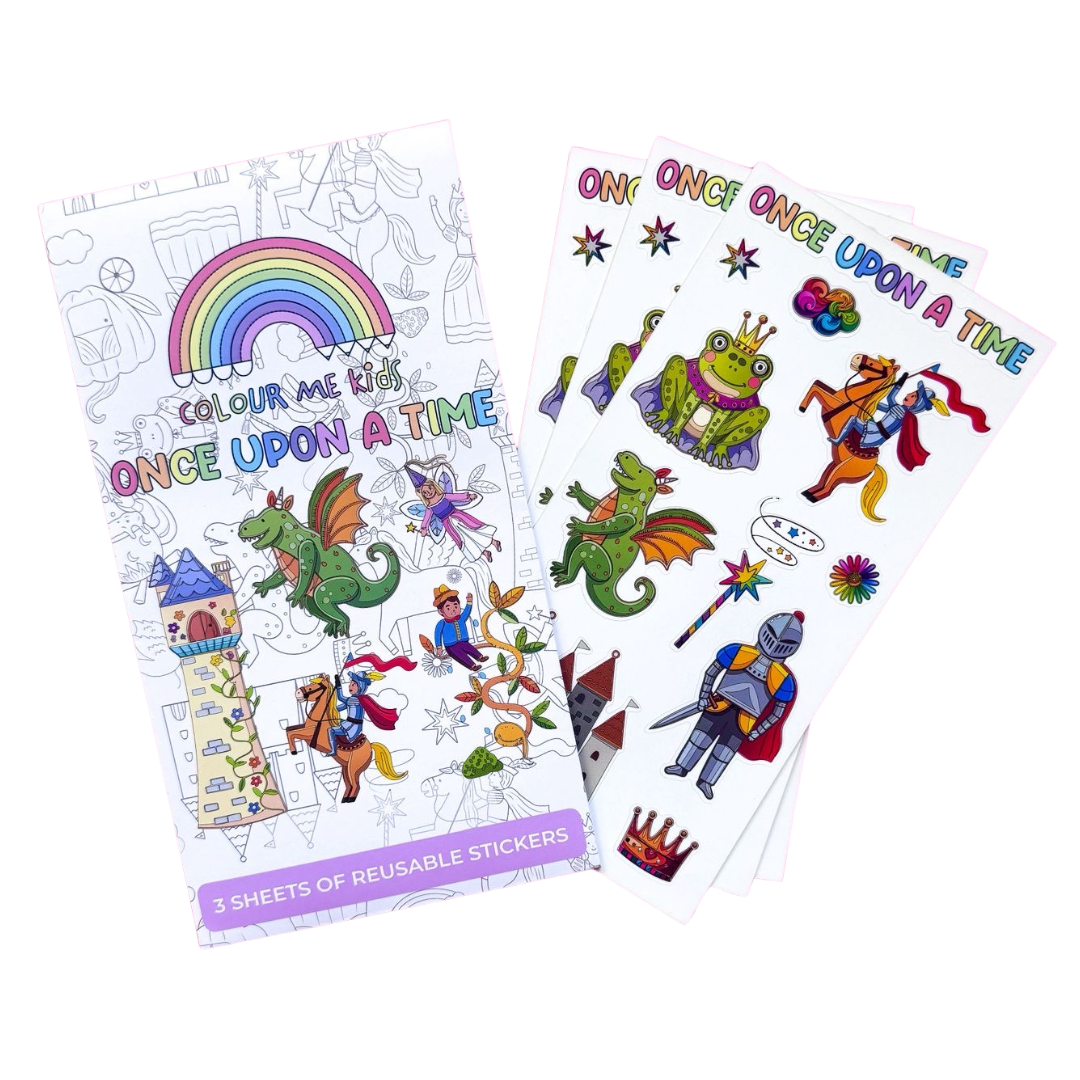 Static Cling Reusable Stickers -  - Colour Me Kids
