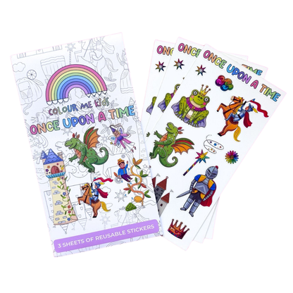 Static Cling Reusable Stickers -  - Colour Me Kids