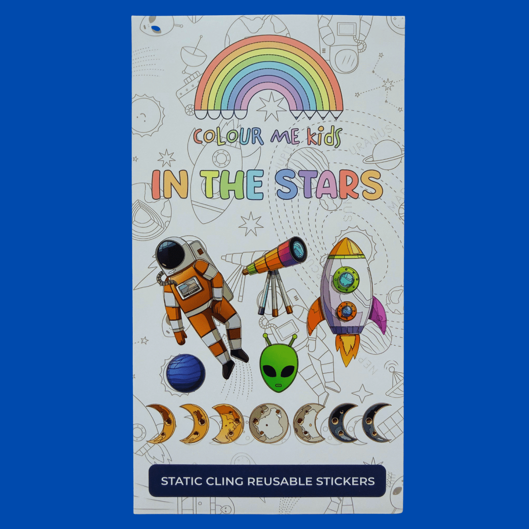 Static Cling Reusable Stickers -  - Colour Me Kids