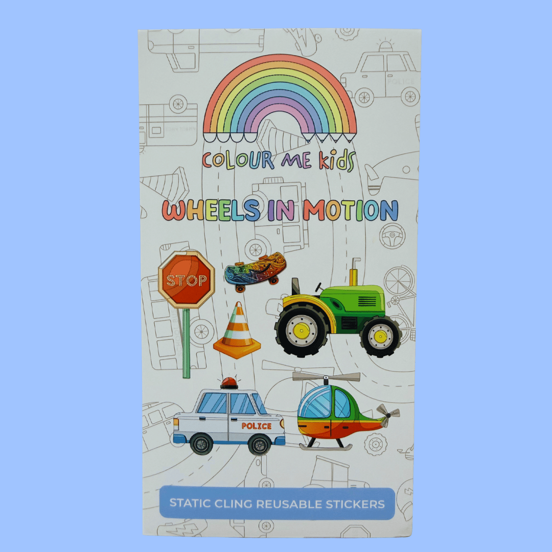 Static Cling Reusable Stickers -  - Colour Me Kids