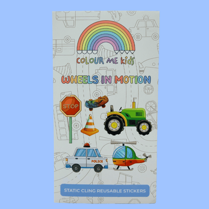 Static Cling Reusable Stickers -  - Colour Me Kids