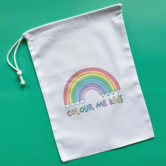 Tablecloth Storage Bag 🖍️ - TCSTORAGERAINBOW - Colour Me Kids