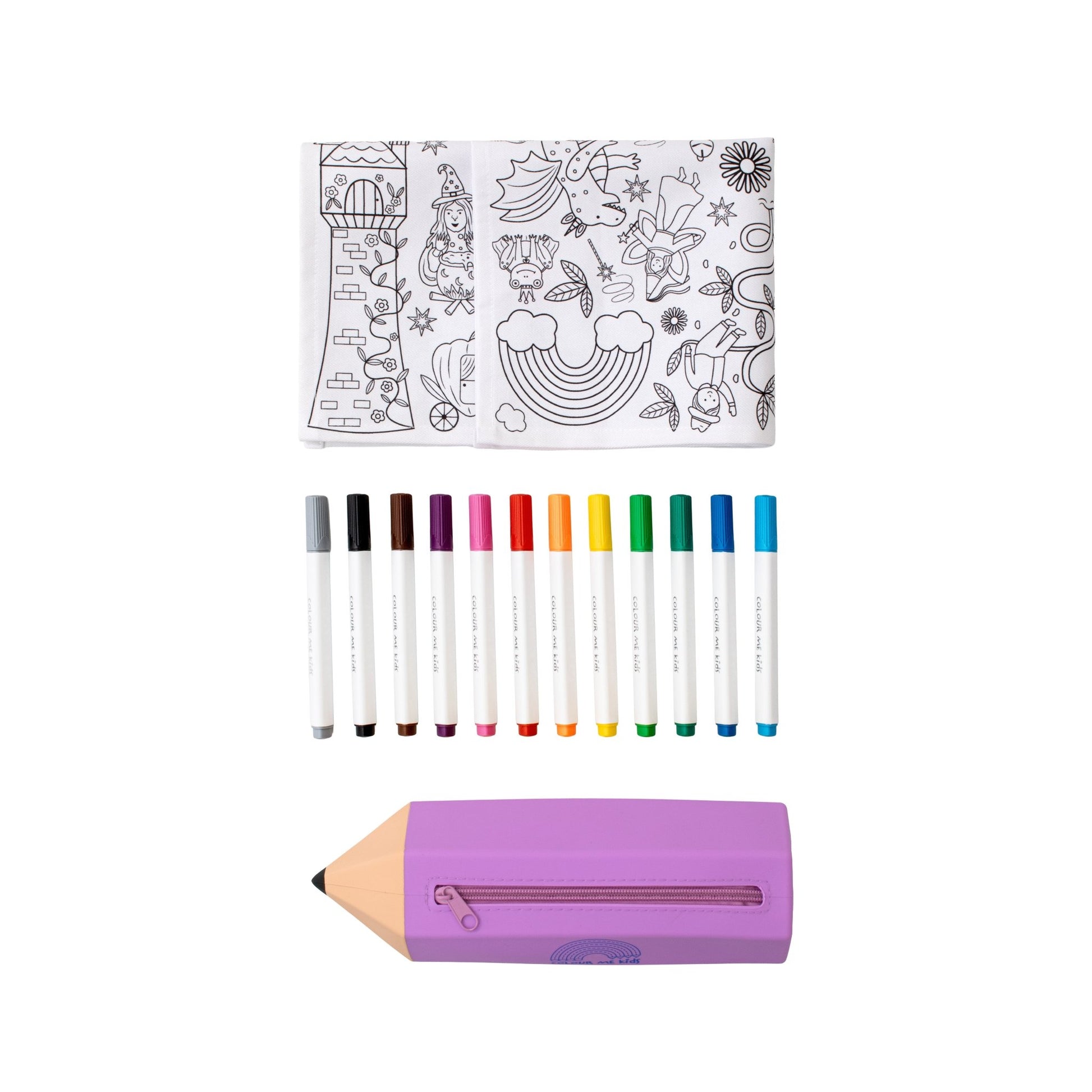 Washable, Reusable Colouring - In Solo Mat Kit 🖍️ - SOLOINTHESTARS🖍️ - Colour Me Kids