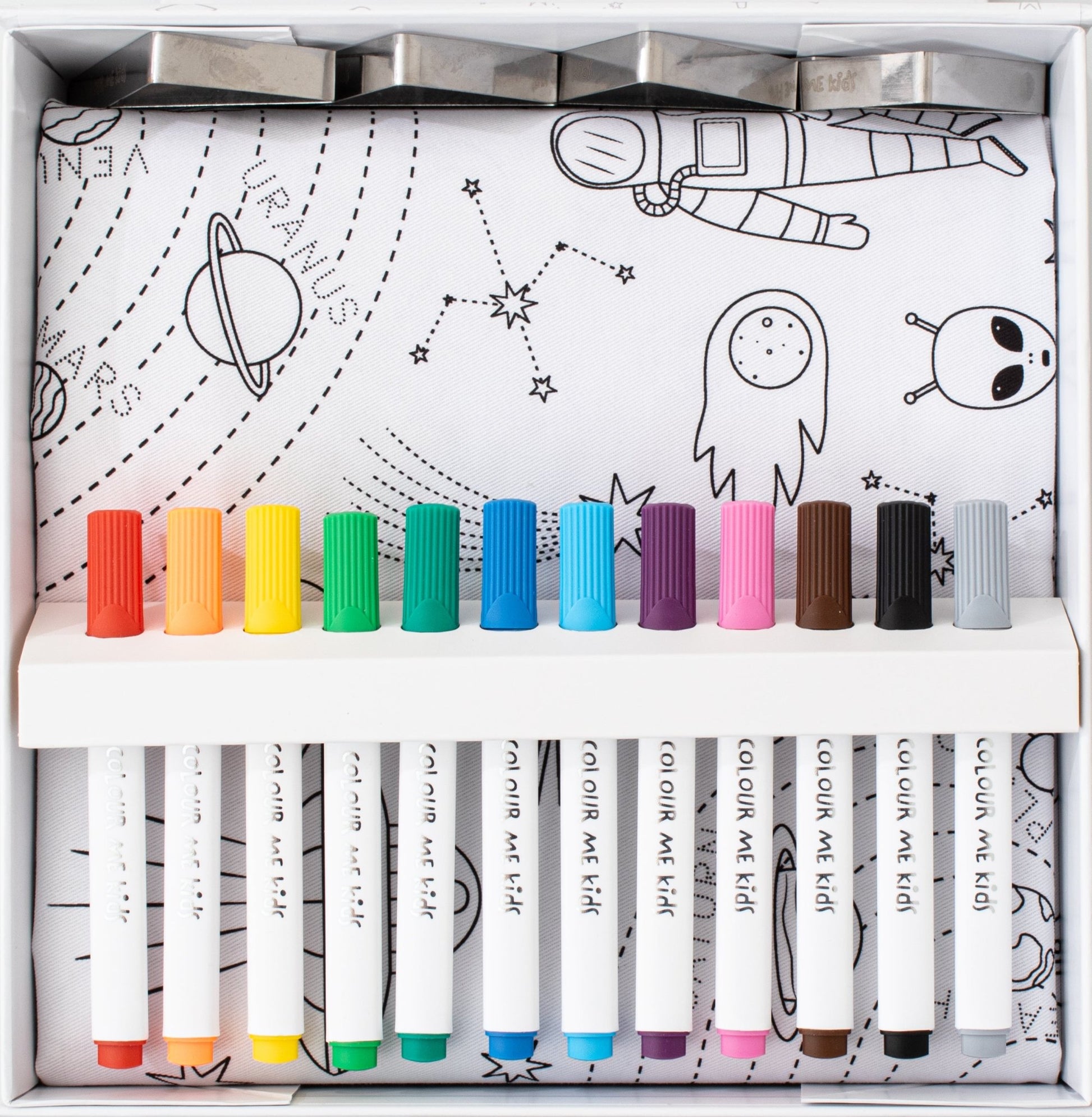 Washable, Reusable Colouring In Tablecloth Set - TCWHEELS - Colour Me Kids