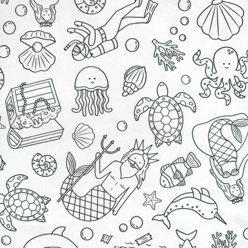 Washable, Waterproof Colouring in Apron (Apron Only) 🖍️ -  - Colour Me Kids