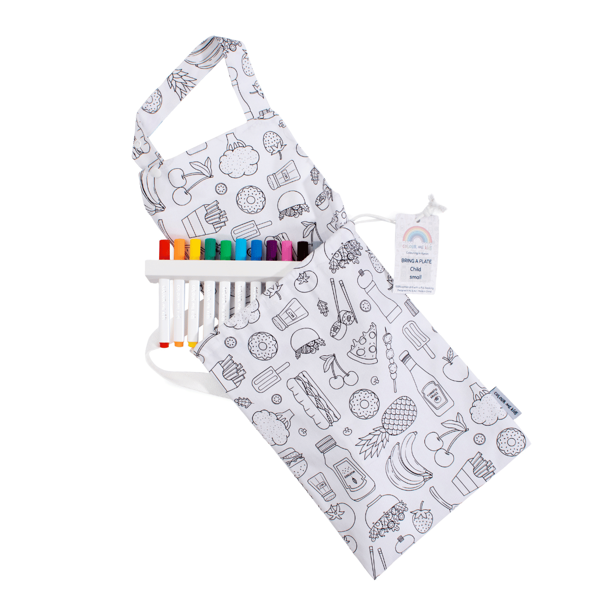 Washable, Waterproof Colouring in Apron Set - ON PRE - ORDER 🖍️ -  - Colour Me Kids