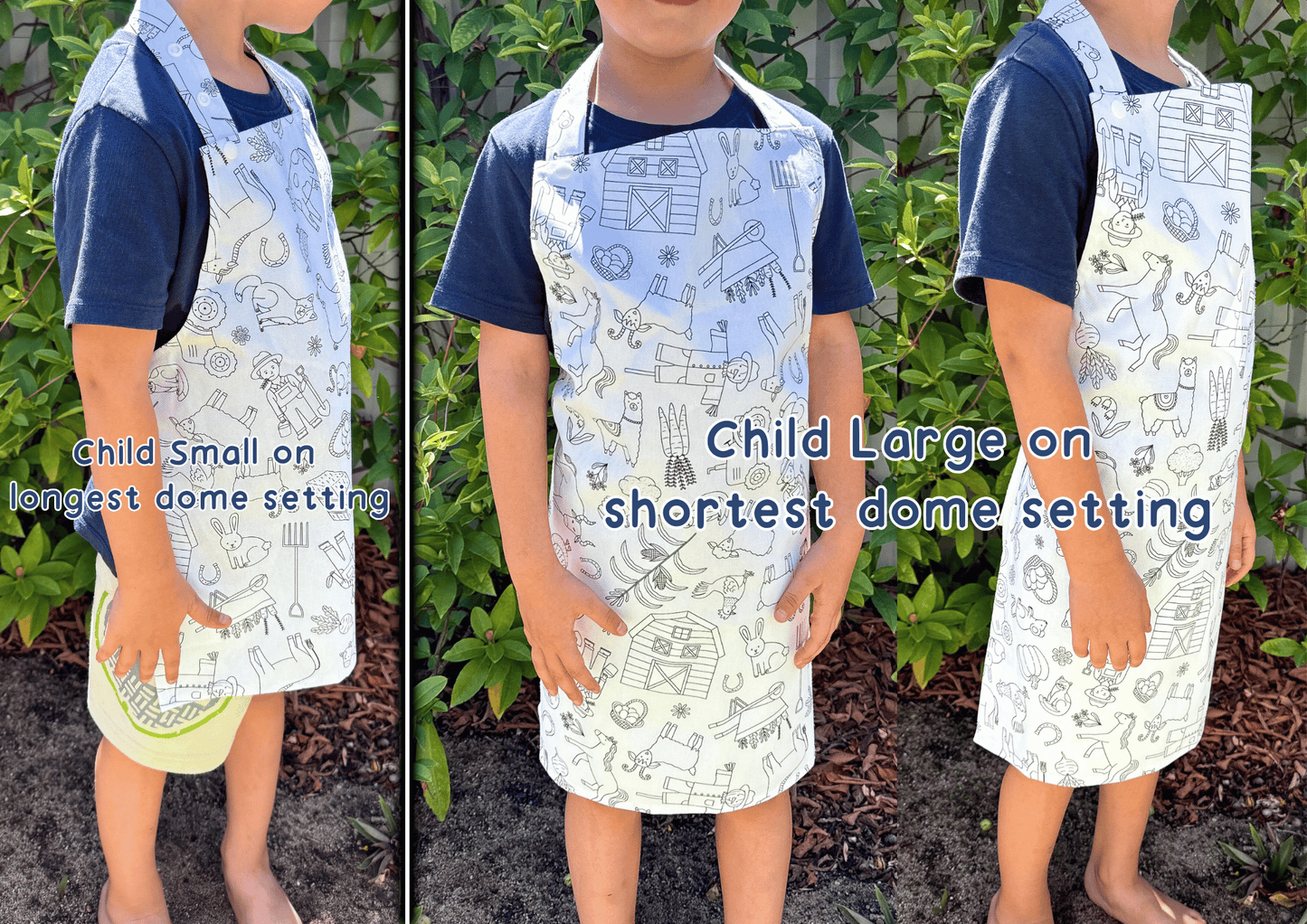 Washable, Waterproof Colouring in Apron Set - ON PRE - ORDER 🖍️ -  - Colour Me Kids