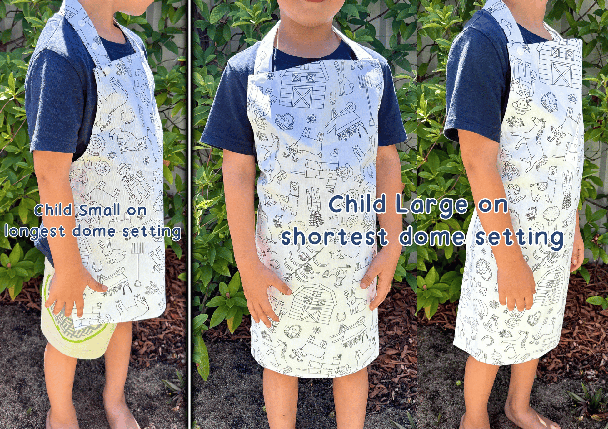 Washable, Waterproof Colouring in Apron Set - ON PRE - ORDER 🖍️ -  - Colour Me Kids