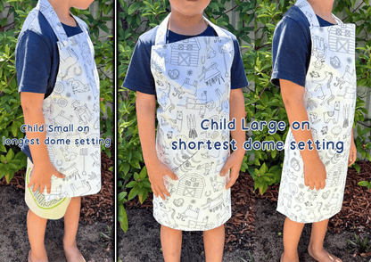 Washable, Waterproof Colouring in Apron Set - ON PRE - ORDER 🖍️ -  - Colour Me Kids