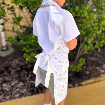 Washable, Waterproof Colouring in Apron Set - ON PRE - ORDER 🖍️ -  - Colour Me Kids