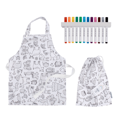 Washable, Waterproof Colouring in Apron Set - ON PRE - ORDER 🖍️ -  - Colour Me Kids