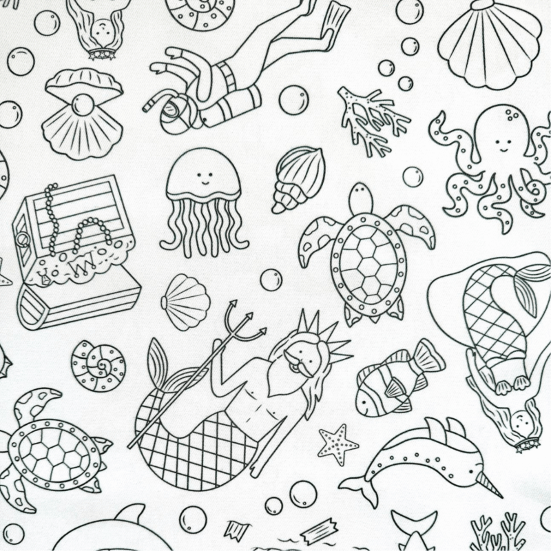 Washable, Waterproof Colouring in Apron Set - ON PRE - ORDER 🖍️ -  - Colour Me Kids