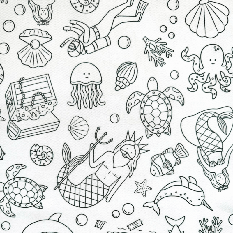 Washable, Waterproof Colouring in Aprons -  - Colour Me Kids